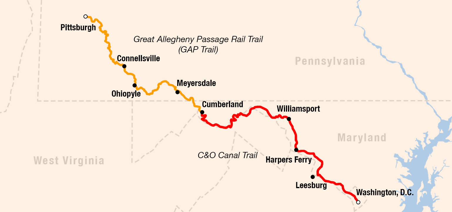 gap trail tours