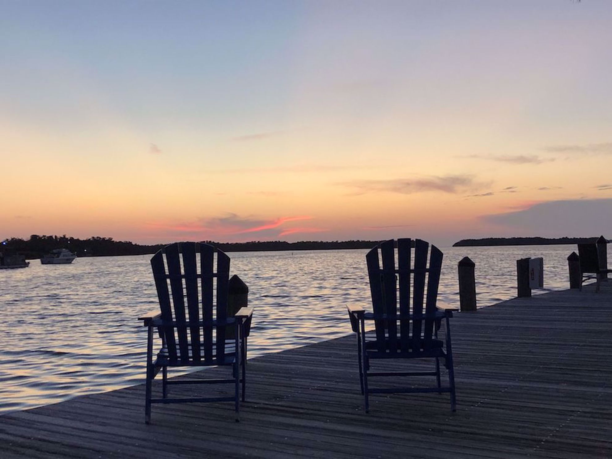 Sunset chairs in the Keys