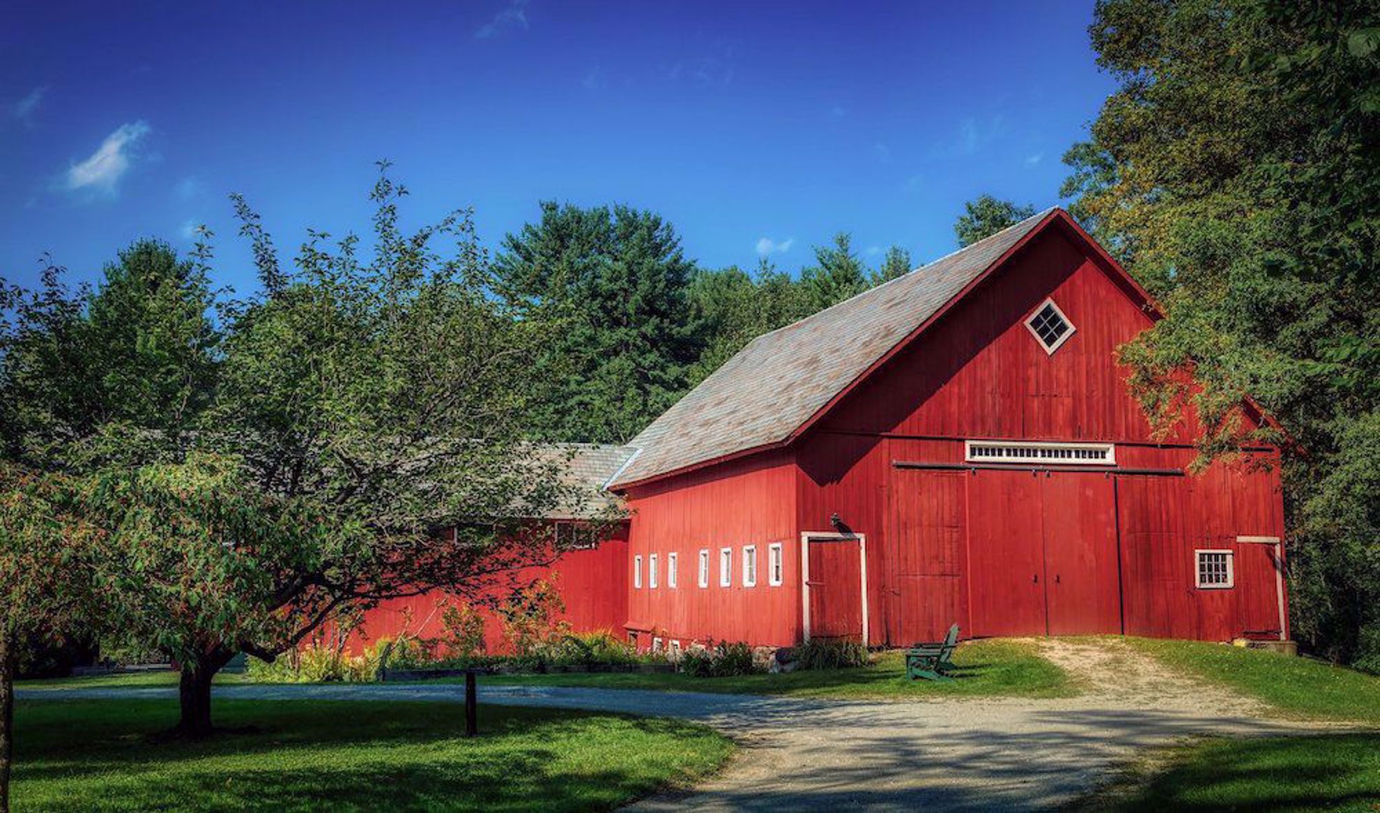 Vermont red barn