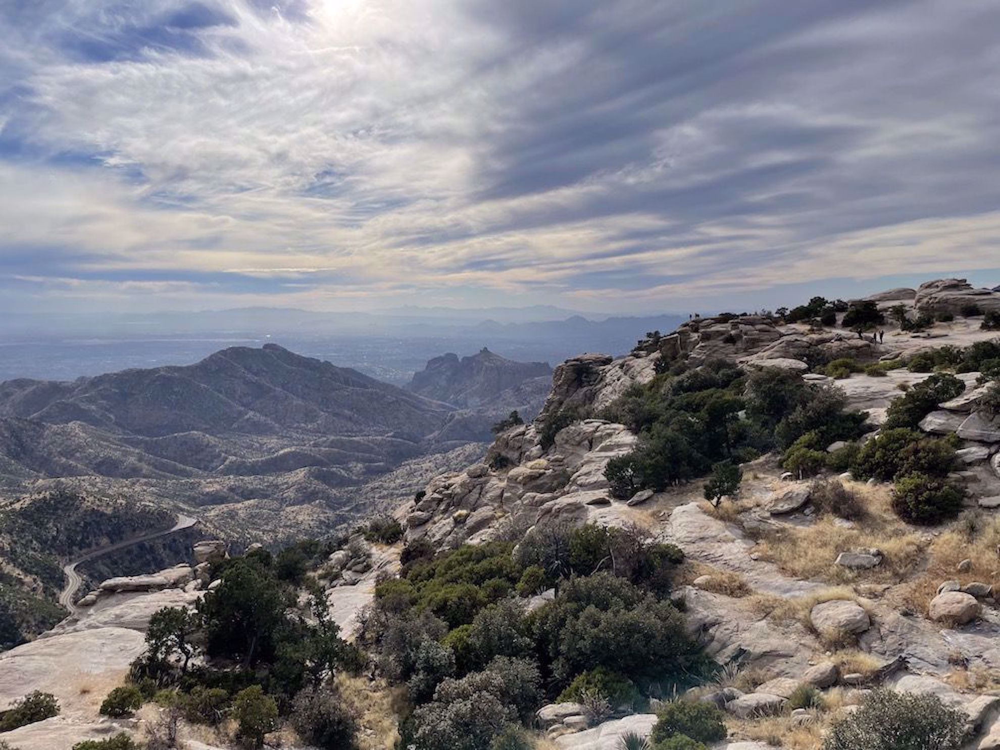 View from slopes of Mt. Lemmon