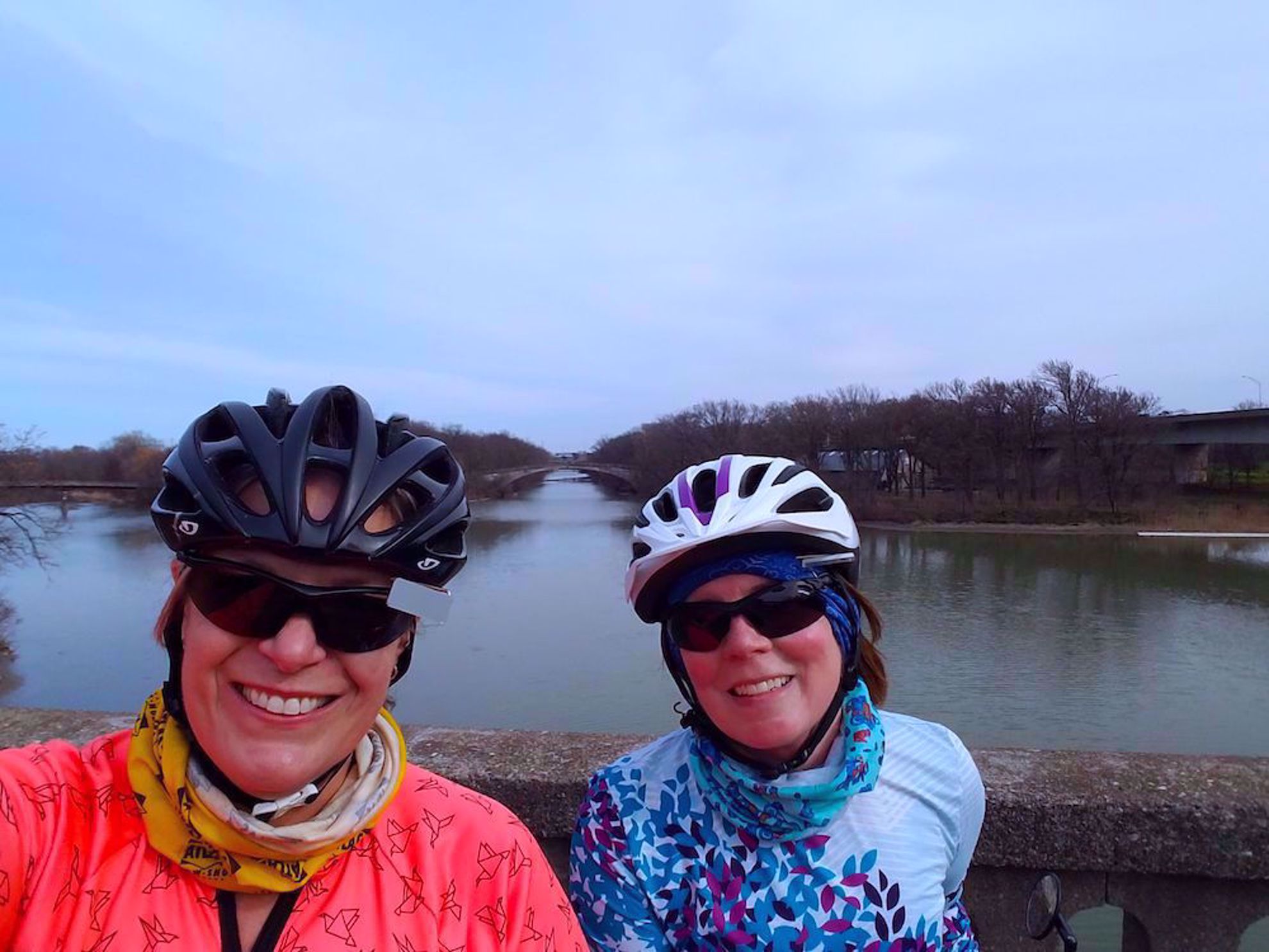 Sarah and Jean on the Erie Canalway Trail