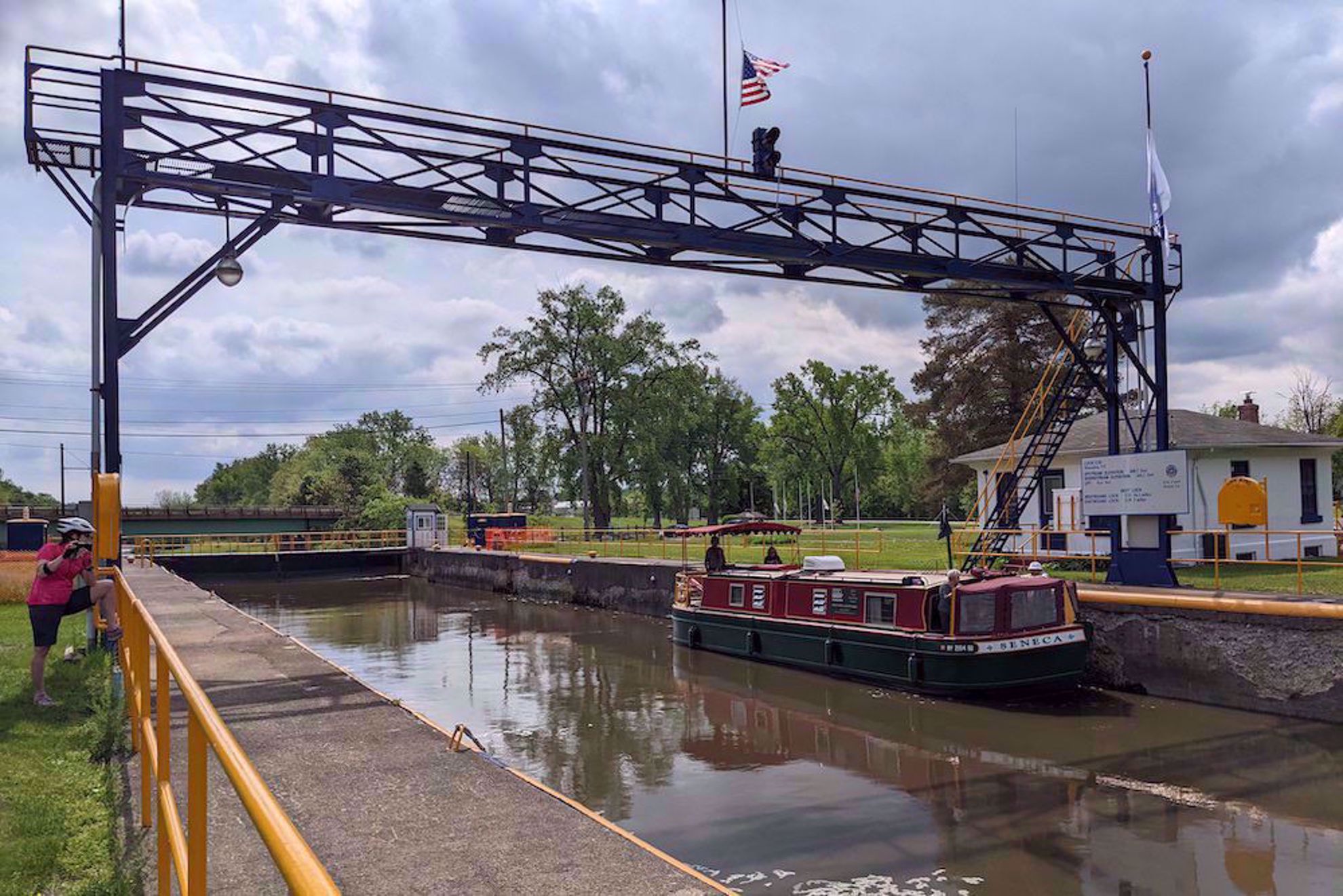 Lock on Erie Canalway