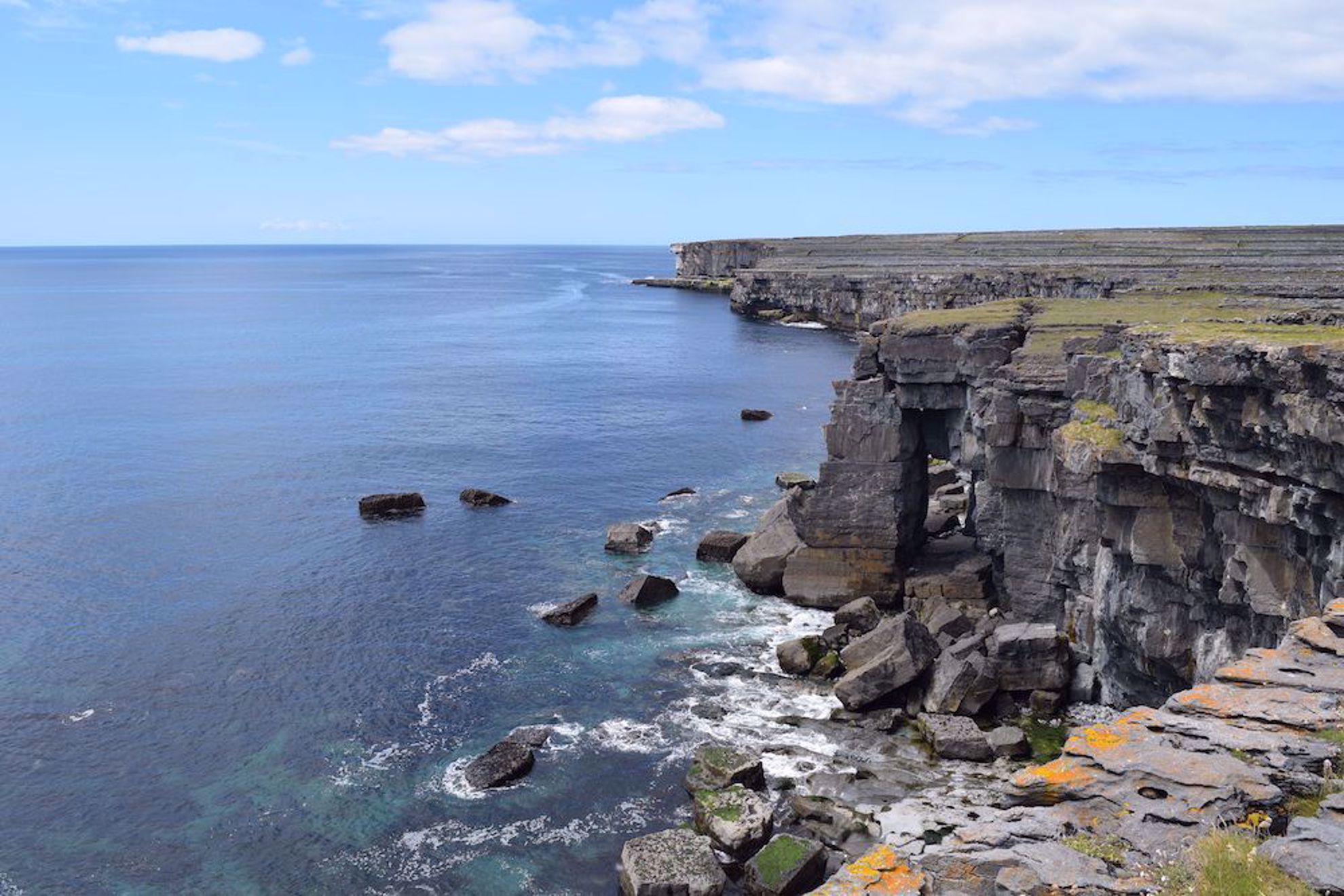 Cliffs on Inishmore