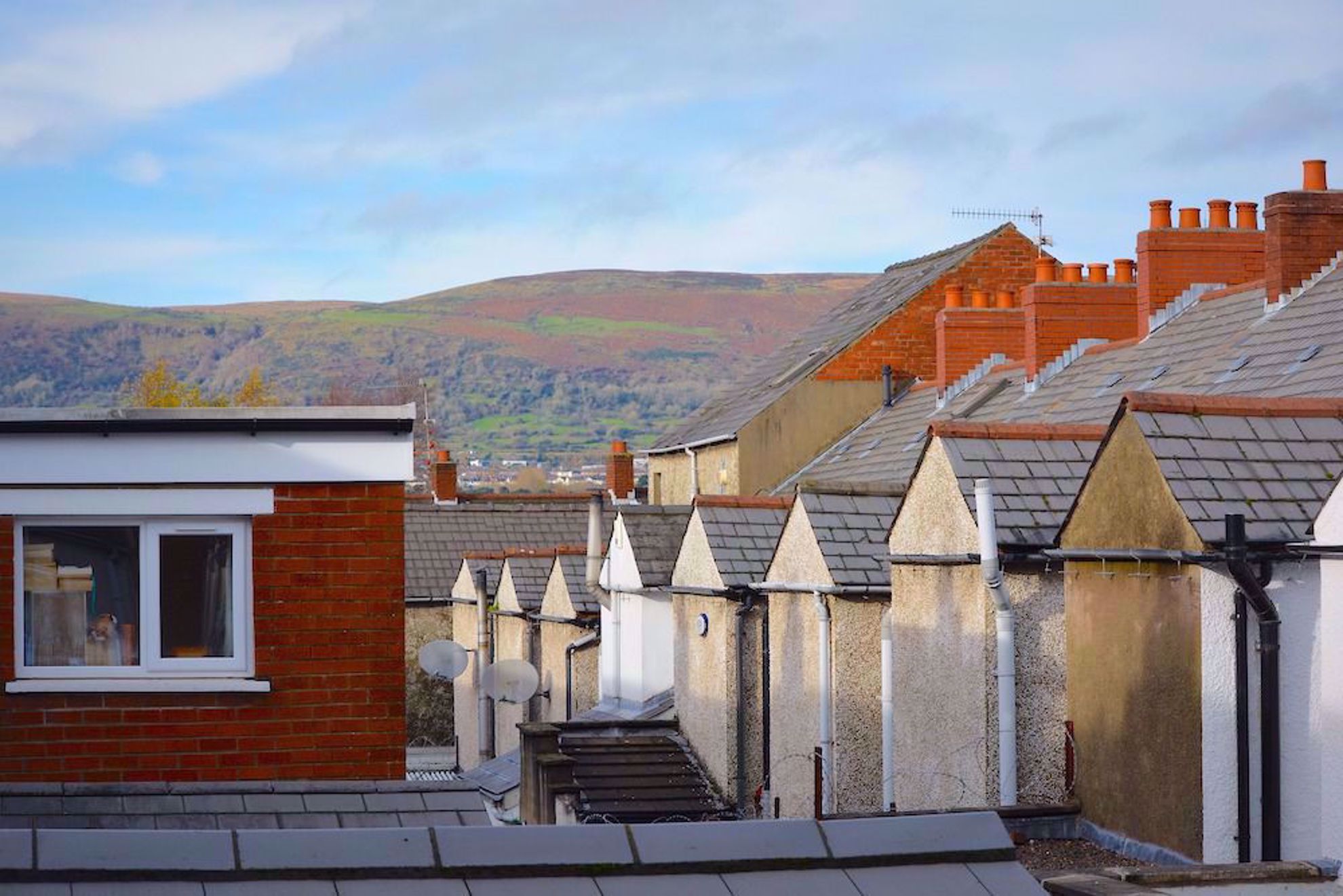 Residences near hills in Belfast