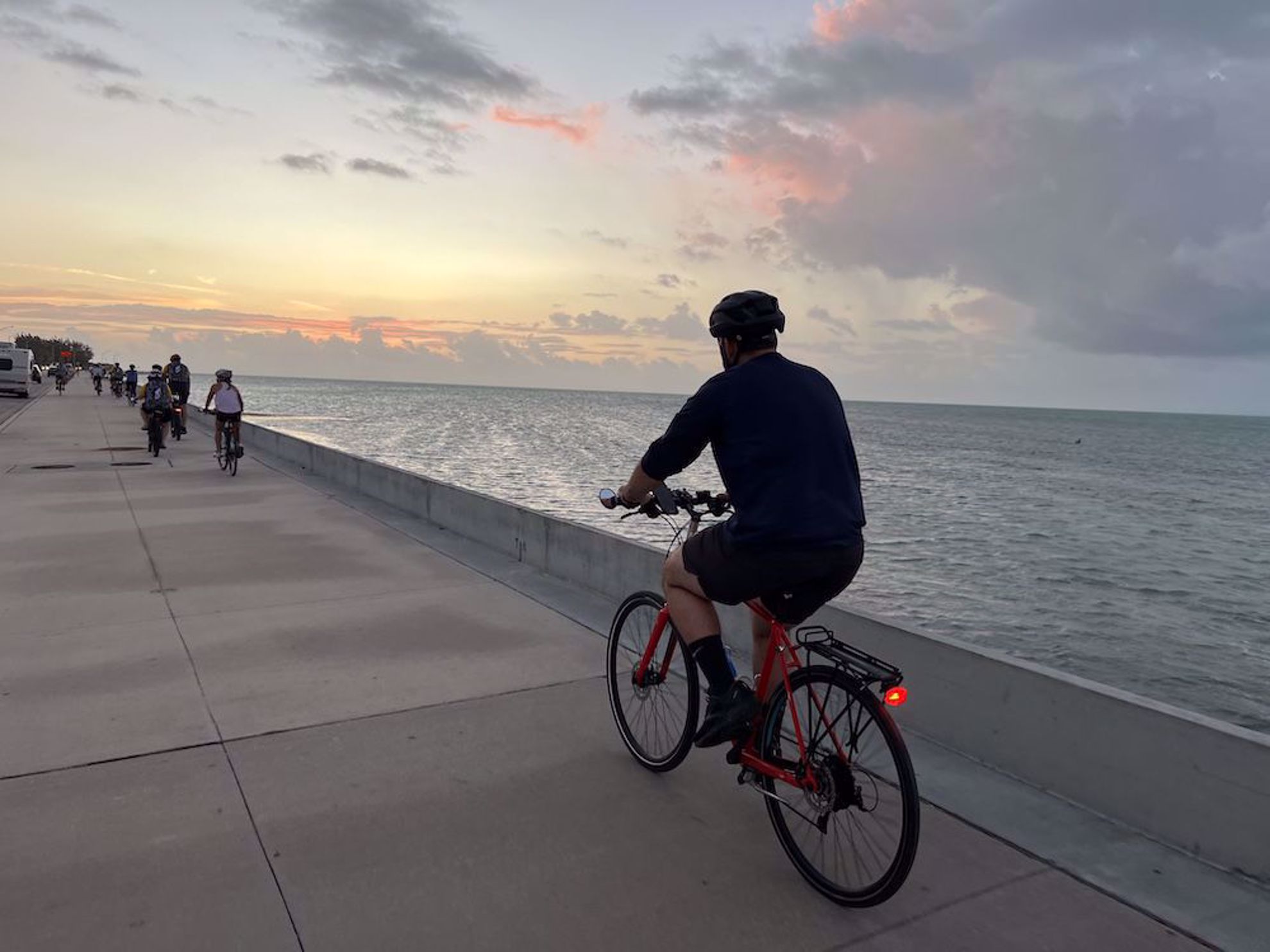 Sunrise ride Key West
