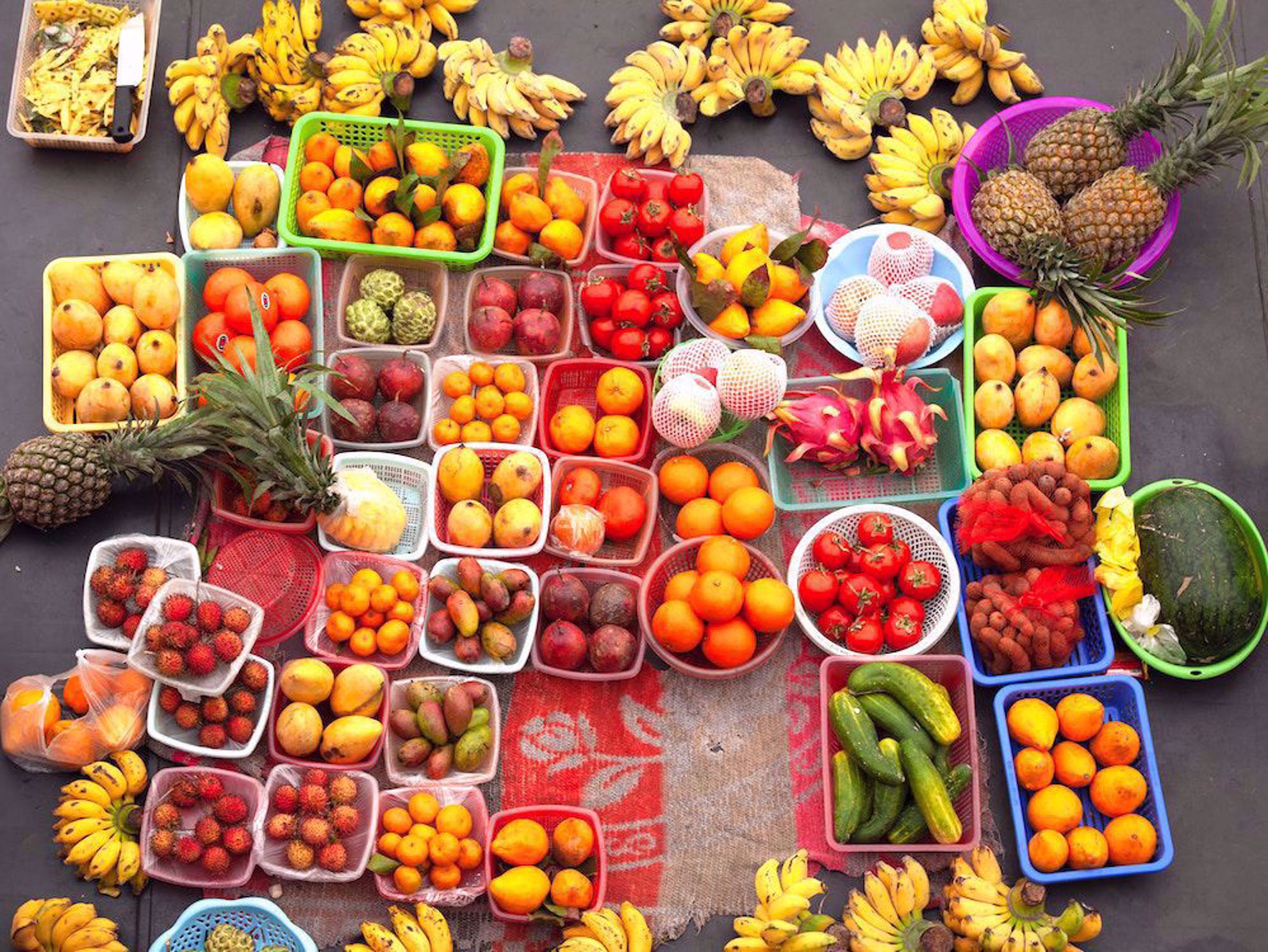Fruits at the market