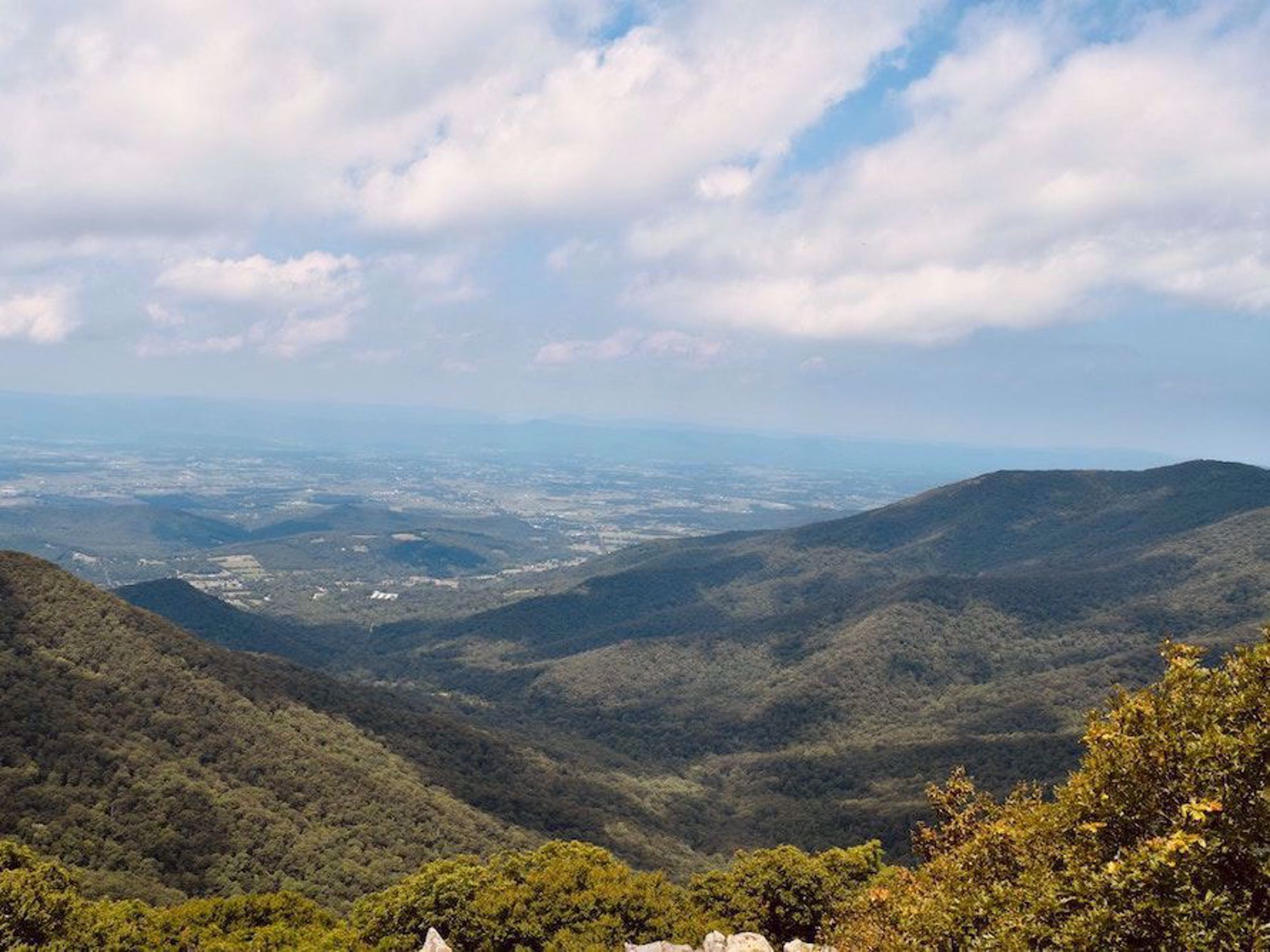 Appalachian mountain view