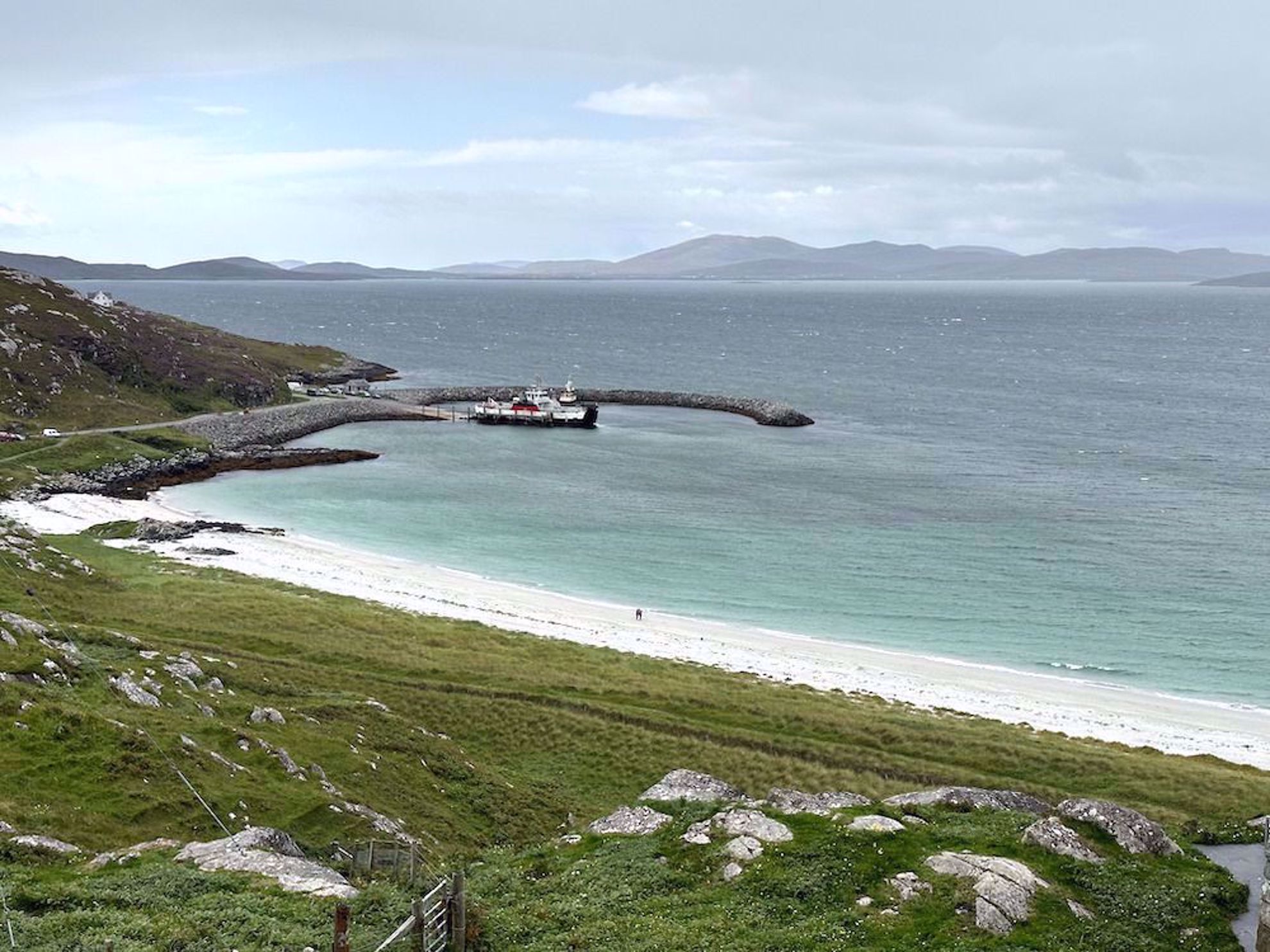 View on Hebrides
