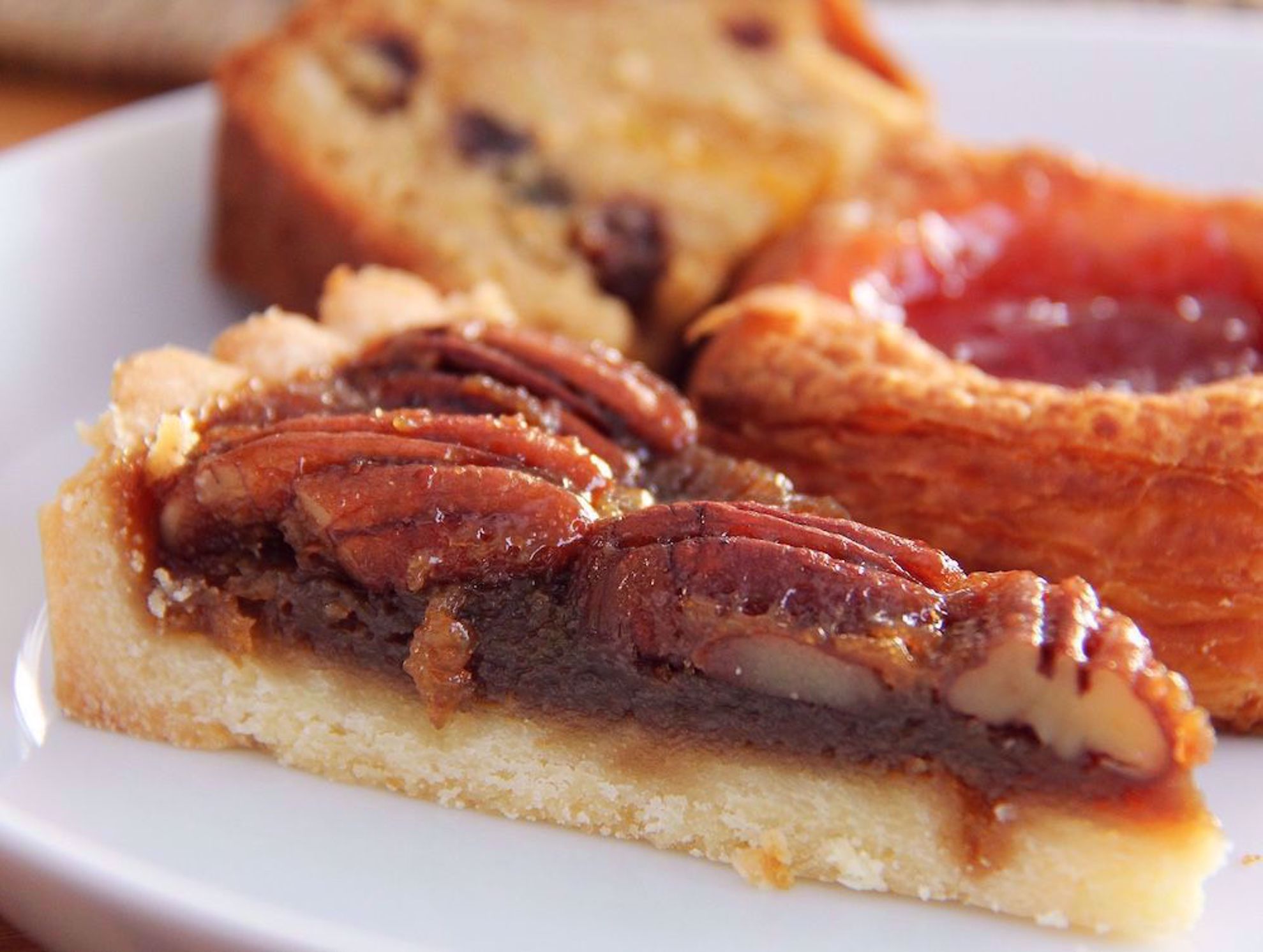 slice of pecan pie