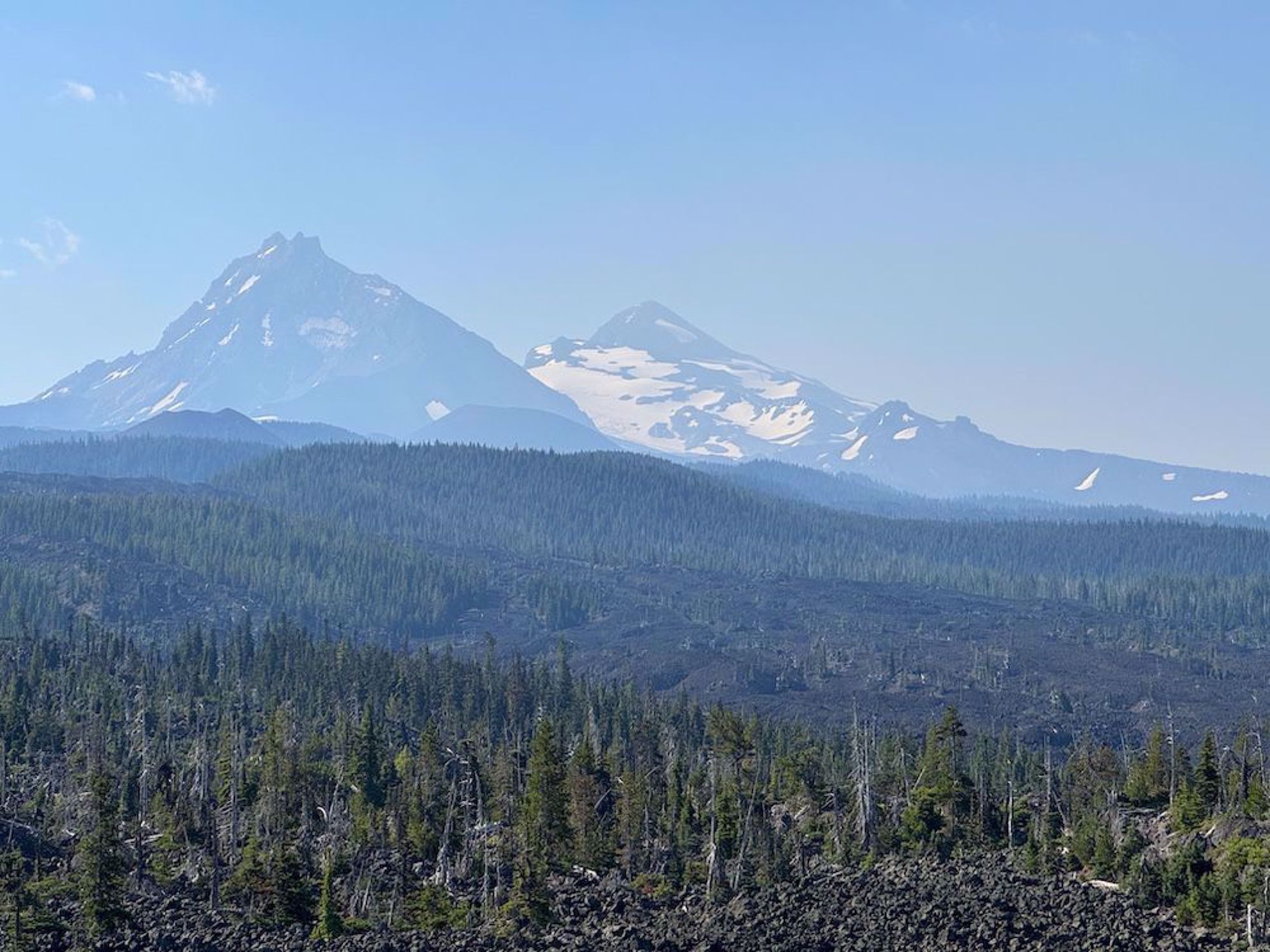 Mountains in the distance Oregon