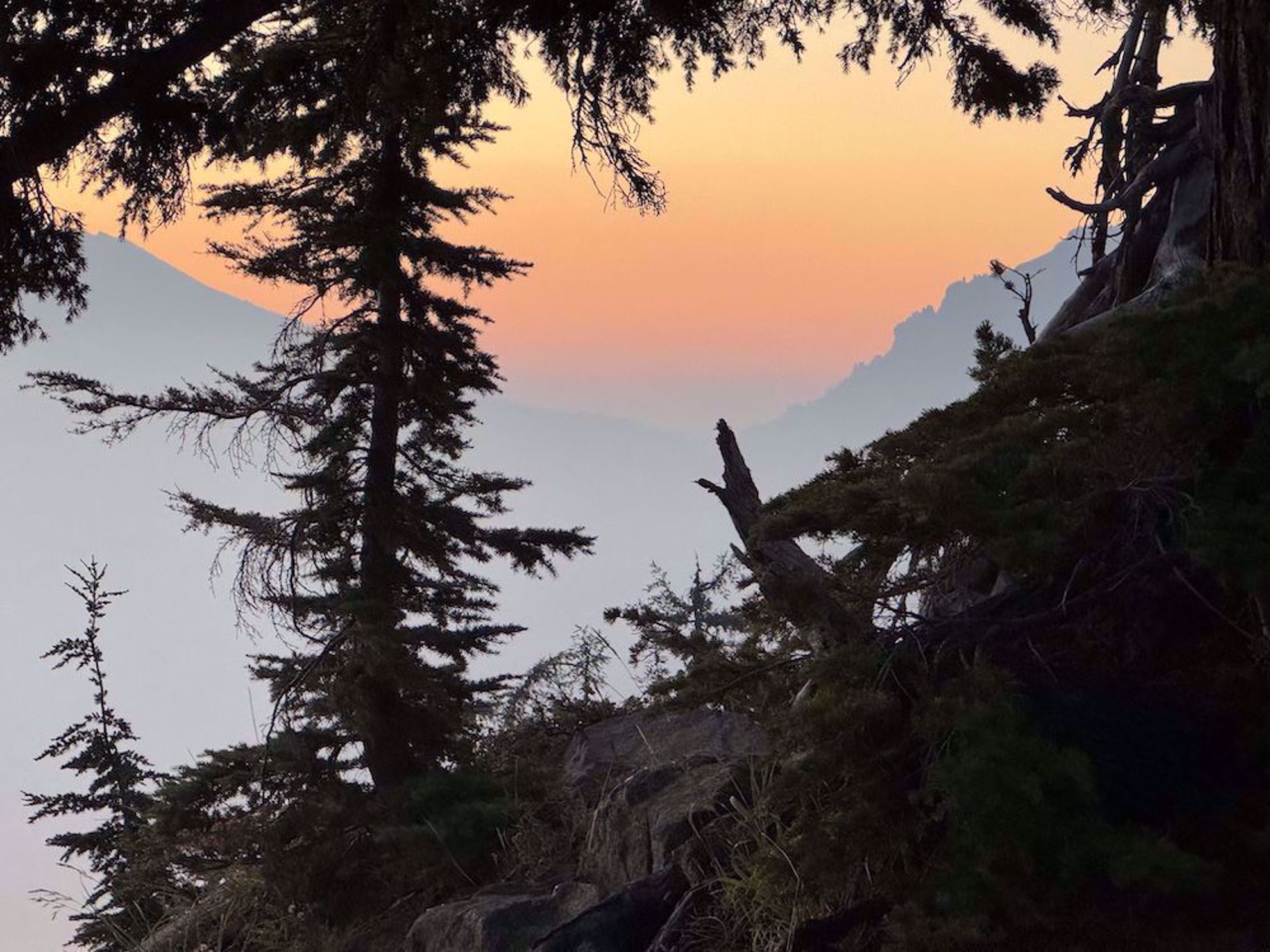 Sunrise over Crater Lake